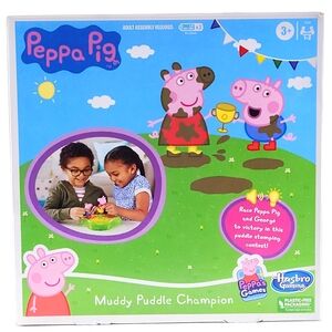 Peppa Pig Muddy Puddle Champion - Electronic Game Hasbro 2021 Complete Set